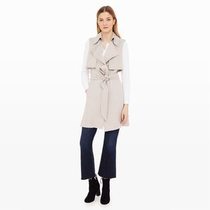 Women’s Navy Birte Trench Vest